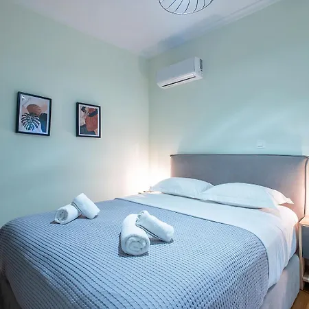Aris123 By Smart Cozy - In The Heart Of - 5 Minutes From Metro - Available 24hr Aparthotel Atény